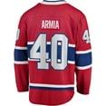 thumbnail image 3 of Men's Fanatics Joel Armia Red Montreal Canadiens Home Breakaway Player Jersey, 3 of 3