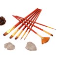 thumbnail image 2 of 10pcs Paintbrush Set Kit Multiple Paintbrush Artist Paintbrush, Suitable for Great Art Drawing Supplies, 2 of 6
