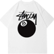 thumbnail image 5 of Algodón puro para hombres, sueltos y versátiles, tops de moda guapos de la calle americana, camisetas casuales de algodón de manga corta, estilo de moda de verano, 5 of 5