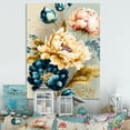 thumbnail image 2 of Designart Vibrant Multi-Color Floral Bunch II Canvas Wall Art, 2 of 5