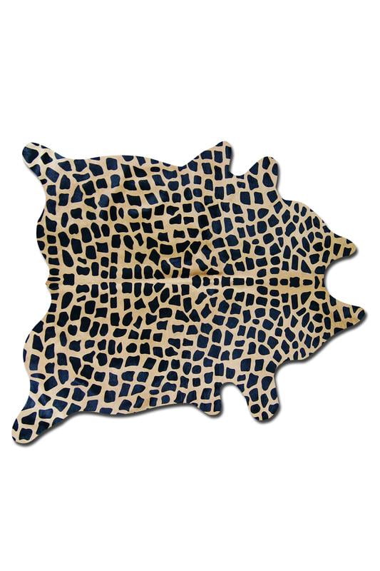 Natural Handmade Brazilian Cowhide Rug ShedFree Fade Resistant Cowhide