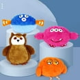 thumbnail image 3 of Interactive Plush Ball Toys, Fun Sounds, Slap Activation, Anxiety Relief, Easy To Clean, Safe Material, Cartoon Cute, Intelligent, Automatic, Electric, Squeaky, Dogs Cats, 3 of 8