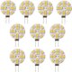 thumbnail image 1 of ZHAOCHENG 10x G4 LED-lámpara Ej dimbar varmvit 2700K DC 12V utbyte, 1 of 5