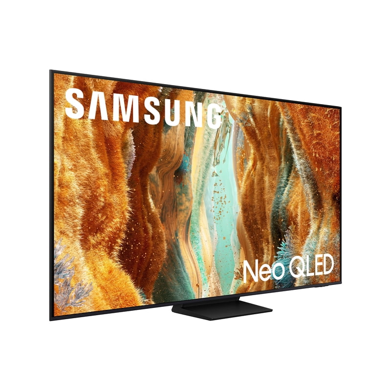 Samsung 65" Class Neo QLED 4K QN70F Samsung Vision AI Mini LED Smart TV (2025) - QN65QN70FAFXZA front and back view