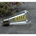 thumbnail image 3 of Austin Coast 6-Pack ST58 LED Bulbs, 6W (60W Equivalent), Bright White 4000K, E26 Base, Spiral Filament, Dimmable, Shatterproof, 3 of 9
