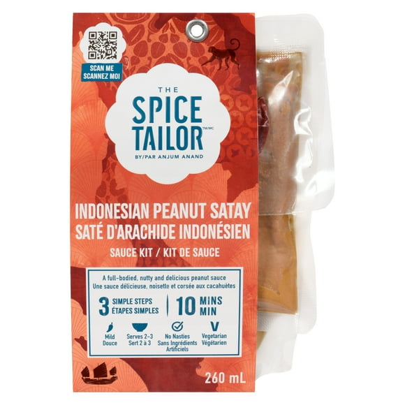 THE SPICE TAILOR SATÉ D'ARACHIDE INDO 260ml