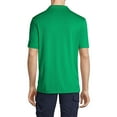 thumbnail image 2 of Lands' End Essentials Men's Active Polo Shirt – Short Sleeve, Lightweight & Breathable Performance Fabric – Regular Fit, 2 of 3