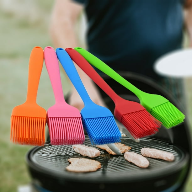 Yeacher Kitchen Silicone Basting Pastry Brushes BBQ Meat Oil Cream Cake
