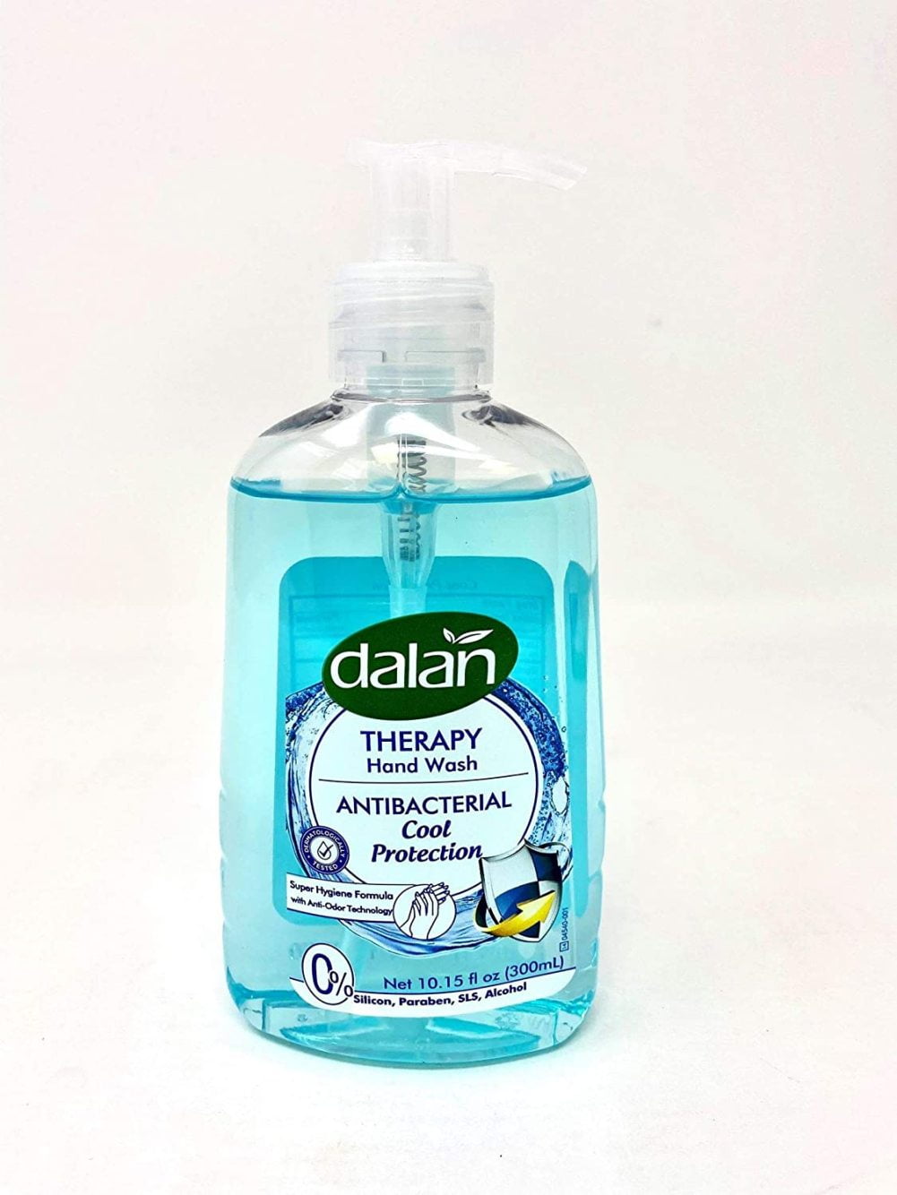 Dalan Hand Wash AntiBacterial Cool Protection 10.15 Ounce Pump (300ml)