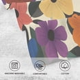 thumbnail image 5 of Yayeee 100% Cotton Hand Towels for Bathroom 16" x 28" Soft Absorbent Kitchen Towel, Large Colorful Flowers Pattern, 5 of 7