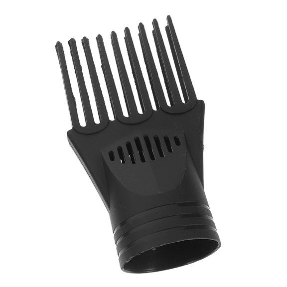 FONWILYO Universal Hair Dryer Comb, Black Plastic, Enhances Styling Efficiency At Home