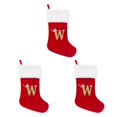 thumbnail image 4 of Cateissary Calcetines Decorativos Navideños De Tela - Comodidad Exquisita Y Suave Para Las Vacaciones Y Las Telas Son Suaves Grandes Rojo W Type1 NO1, 4 of 6