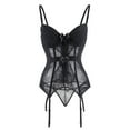thumbnail image 1 of Munlar Lingerie For Women,Womens Underwear,Ladies Court Corset Sexy Tummy One-piece Corset Sexy Lingerie Plus Size, 1 of 9