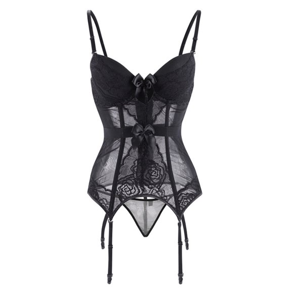 Munlar Lingerie For Women,Womens Underwear,Ladies Court Corset Sexy Tummy One-piece Corset Sexy Lingerie Plus Size
