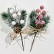 thumbnail image 2 of New Arrivals Christmas Bouquet Christmas Flowers Christmas Gifts Pine Cones Simulated Berries Christmas Decorations (4 Pieces), 2 of 5