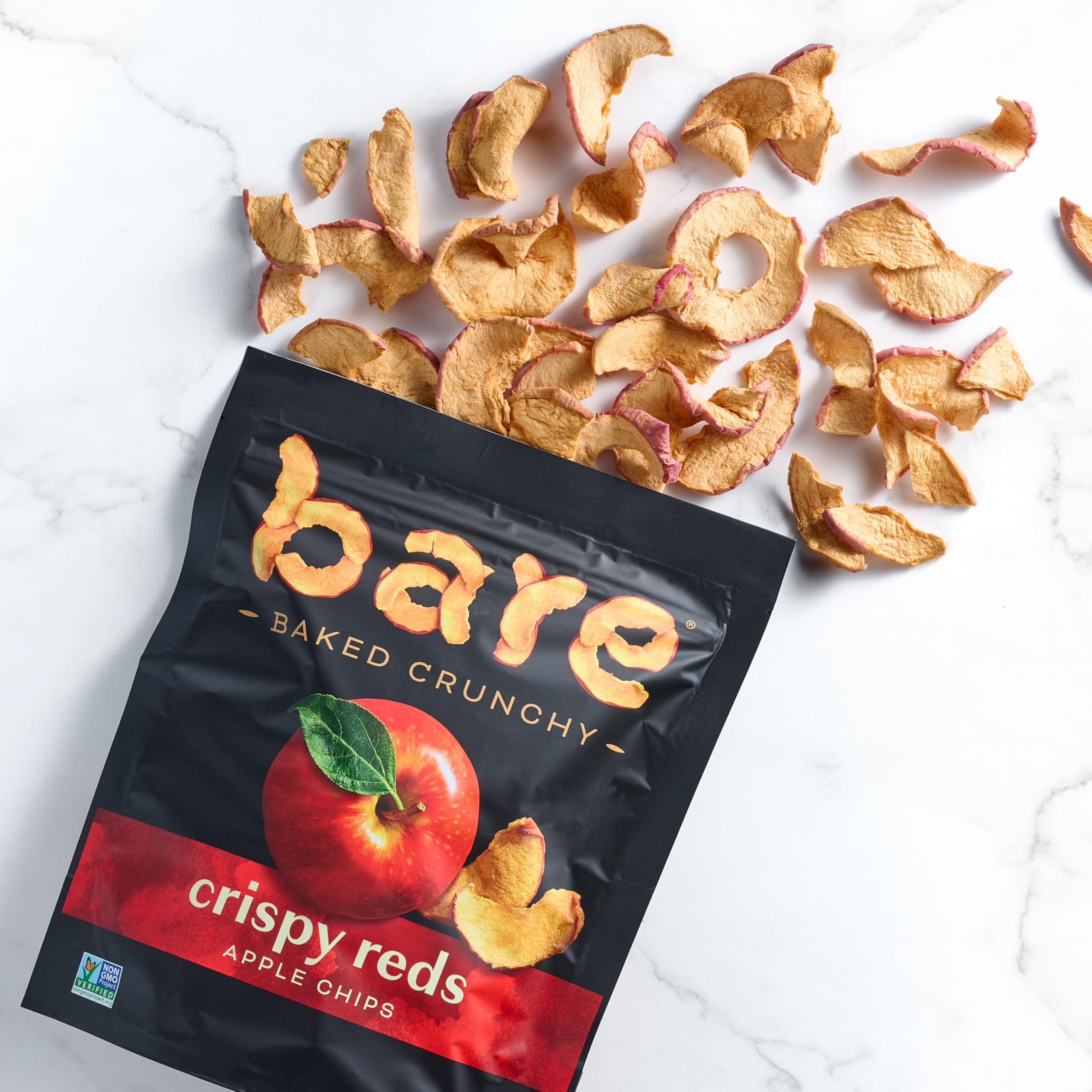Bare Baked Crunchy, Apples BCF26 Fuji & Reds, 0.53 Ounce