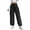 Black, variant on Fsqjgq Women's Pants Spring Slacks Pant Suits for Women Casual Khaki Tall Womens Dress Pants Cargo Pants High Waist Wide Leg Pants Straight Leg Loose Trousers Cargo Pants Wide Leg Trousers XL