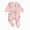 Pink, variant on NOLDARES Soft Cotton Baby Boy Romper Double Zipper Long Sleeve Base Layer Jumpsuit for Boys 0-12M Fall Winter Daily Wear(9-12 Months,Pink)