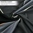 thumbnail image 4 of 2024 Big Size Folding Sofa Bed Cover  Printing Geometric Futon Slipcover  Polyester Elastic Fabric All-Inclusive Cover  Furniture Protector  #05 Grey triangle, 4 of 9