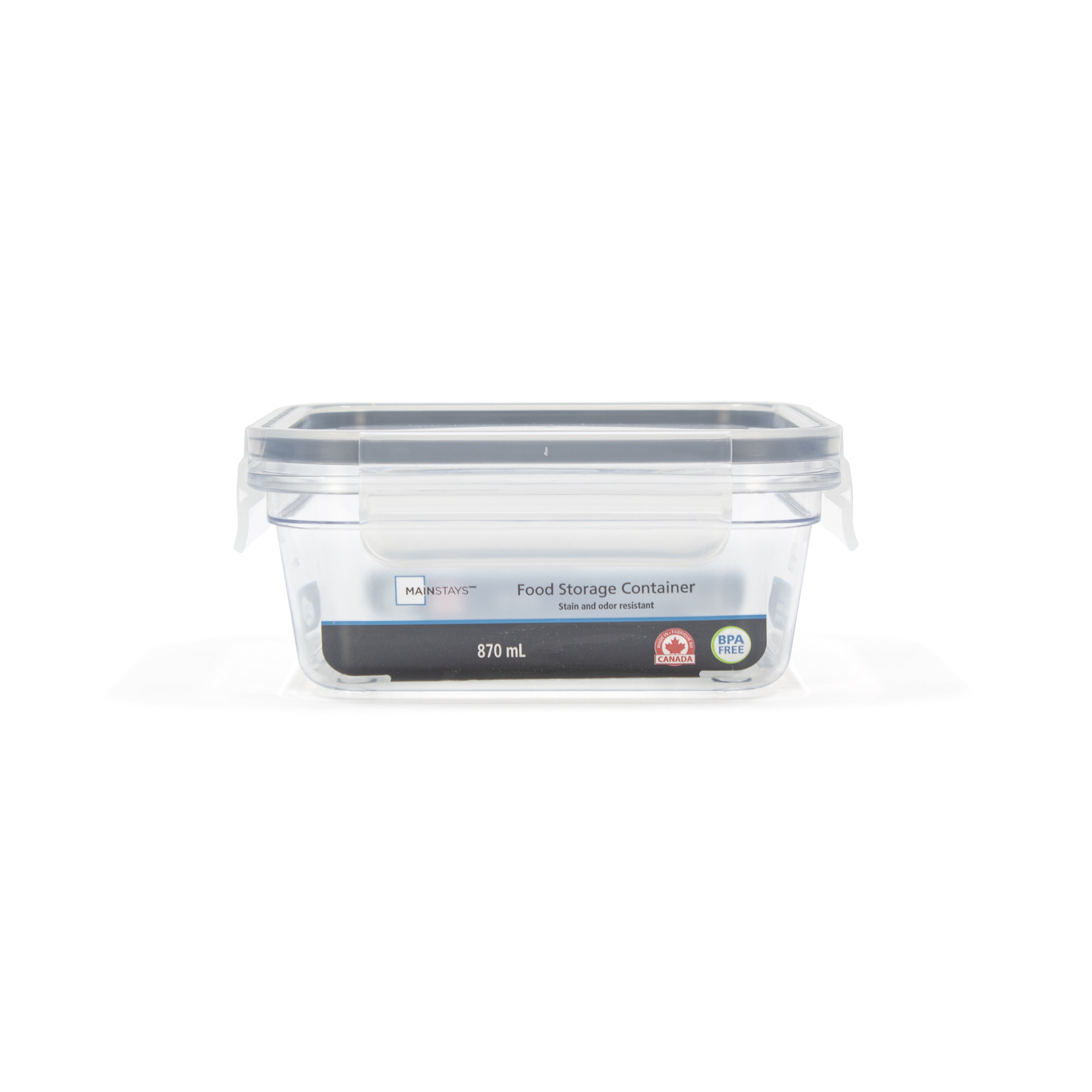 Mainstays 870ml Square Tritan Food Storage Container