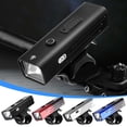 thumbnail image 1 of Vaidha Outdoor Cycling Bike Lights Type-C Charging Intelligent Light Sensing Headlights Night Riding Rainproof Flashlight, 1 of 7