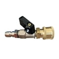 thumbnail image 2 of pitrice High Pressure Washer Ball Valve Kit Quick Connector for Fittings Hose Switch Style E Style A, 2 of 6
