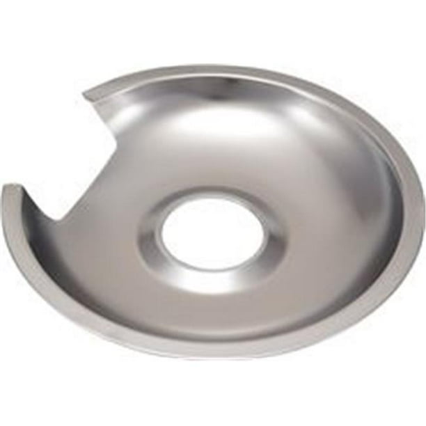 Electric Range Drip Pan Fits Hotpoint Ranges, Chrome, 8 in. Walmart