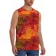 thumbnail image 2 of Fotbe Autumn Leaf Men's Camiseta sin Mangas Estampada para Hombres, Playera Casual para Gimnasio, Entrenamiento, Playa-Small, 2 of 7