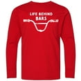 thumbnail image 3 of Inktastic Life Behind Bars Bmx Long Sleeve Youth T-Shirt, 3 of 5