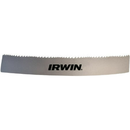 

Irwin Blades 5 to 8 TPI 12 10 Long x 1 Wide x 0.035 Thick Welded Band Saw Blade M42 Bi-Metal Toothed Edge Contour Cutting
