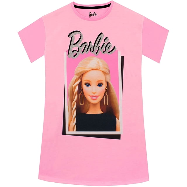 Pijama de Noche Barbie para Niñas Rosa