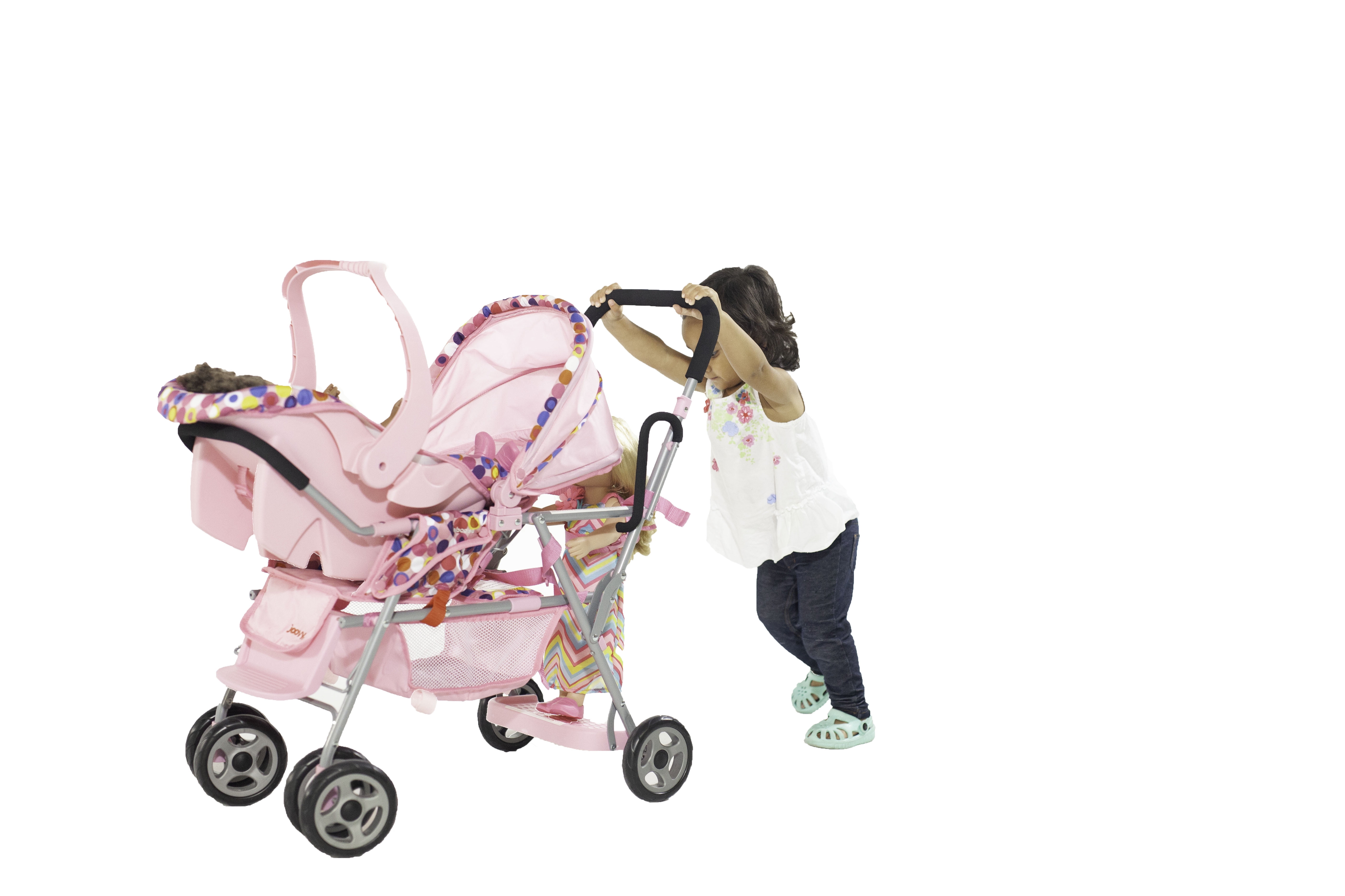 joovy toy stroller pink
