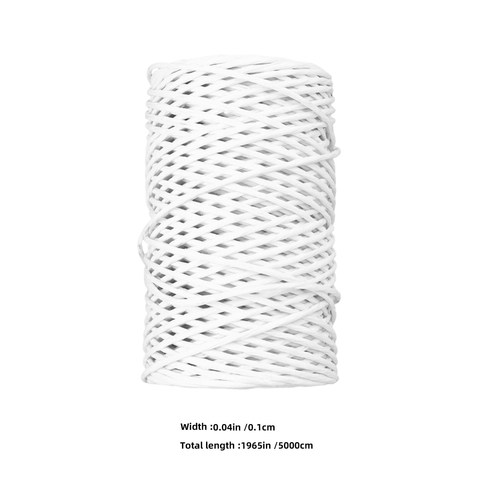 OUNONA White Paper Coated Floral Wire for Gardening, Flower Arranging, Crafting, Floral Projects and Decorations