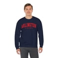 thumbnail image 6 of Arlington Virginia VA Sweatshirt Gifts Crew Neck Shirt Long Sleeve Unisex, 6 of 7