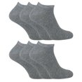 thumbnail image 4 of Guardurnaity Calcetines tobilleros transpirables para hombre y mujer, calcetín de barco poco profundo informal de verano, color sólido Medias 10 pares y gris, 4 of 6