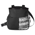 thumbnail image 3 of Bolsa de magnesio para escalada, equipo de escalada compacto, multifuncional, cinturón ajustable Negro pequeño, 3 of 9