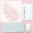 thumbnail image 3 of 12Pcs Large Tropical Leaf Painting Stencil with a Brush 5.9x5.9inch/11.8x11.8inch Reusable Palm Fern Leaf Stencils Plant Theme Art Drawing Templates, 3 of 7