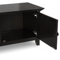 thumbnail image 4 of Simpli Home Amherst 72 inch Wide Solid Wood Low TV Stand in Hickory Brown For TVs up to 80 inches, 4 of 13