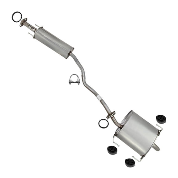 Northeastern Exhaust | Stainless Steel Resonator & Muffler Exhaust System Kit Fits 2009–2014 Nissan Cube 1.8L | Direct-Fit Replacement