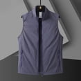 thumbnail image 2 of GUZOM Mens Lightweight Sleeveless UPF 50+ Sun Protection Vest Quick Dry UV Shirt for Fishing Hiking Running Outdoor Work Dark Gray,Size L, 2 of 9
