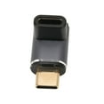 thumbnail image 3 of Convertidor USB C A USB C Higoodz Tipo C Macho A Tipo C Hembra Gris Espacial, 3 of 8