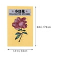 thumbnail image 2 of OUNONA 2Pcs Guitar Decals with Flower Pattern Multi Color Headstock Stickers for Guitar Decoration, 2 of 8