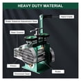 thumbnail image 3 of Manual Rolling Mill Machine: 3" Roller, Manual Combination, Flatten Machine, Jewelry DIY Tool & Equipments, Gear - Blue Color, 3 of 7