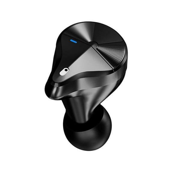 openpig Single Bluetooth Earpiece, Bluetooth Earbud, Lightweight in-Ear Headset, Cell Phone Bluetooth Earpiece for Office, Driving, Students, Supermarket & Restaurant Staff (Black)
