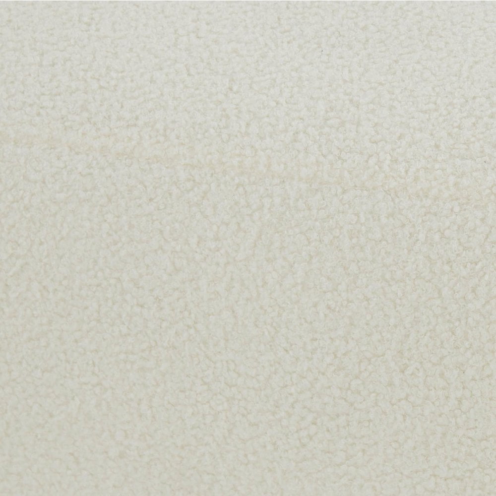 Calliope Cream Vegan Shearling Modular Loveseat