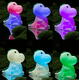 thumbnail image 3 of Luz nocturna LED de dinosaurio recargable para niños - Lámpara de noche para habitación de bebé con cambio de color y temporizador - Luz nocturna portátil, 3 of 5