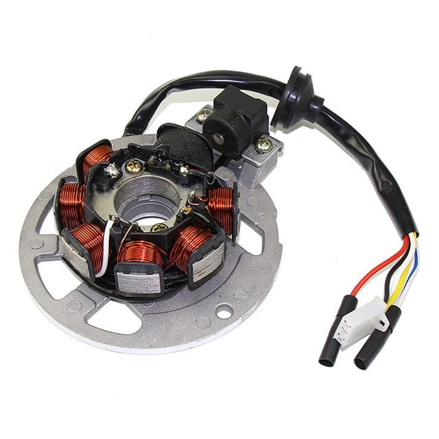 Scienceny Bobina de estator eléctrica para motocicleta, repuesto multifuncional de Metal, bobina de encendido de motor Magneto para motocicleta, ATV, Accesorios para vehículos recreativos Scienceny VI007261-00