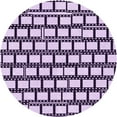 thumbnail image 1 of Ahgly Company Machine Washable Indoor Round Transitional Blossom Pink Area Rugs, 4' Round, 1 of 7