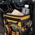 thumbnail image 6 of Dog Retro Foldable, with Lid, Leak-Proof, Hanging Storage Bag Car Trash Can Garbage Bin, 6 of 6