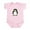 Petal Pink, variant on CafePress - Frankenstein Penguin Infant Bodysuit - Baby Light Bodysuit, Size Newborn - 24 Months